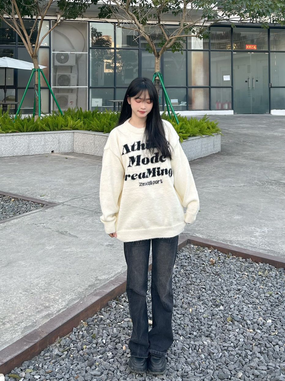 OOTD|女大学生户外保暖毛衣测评穿搭