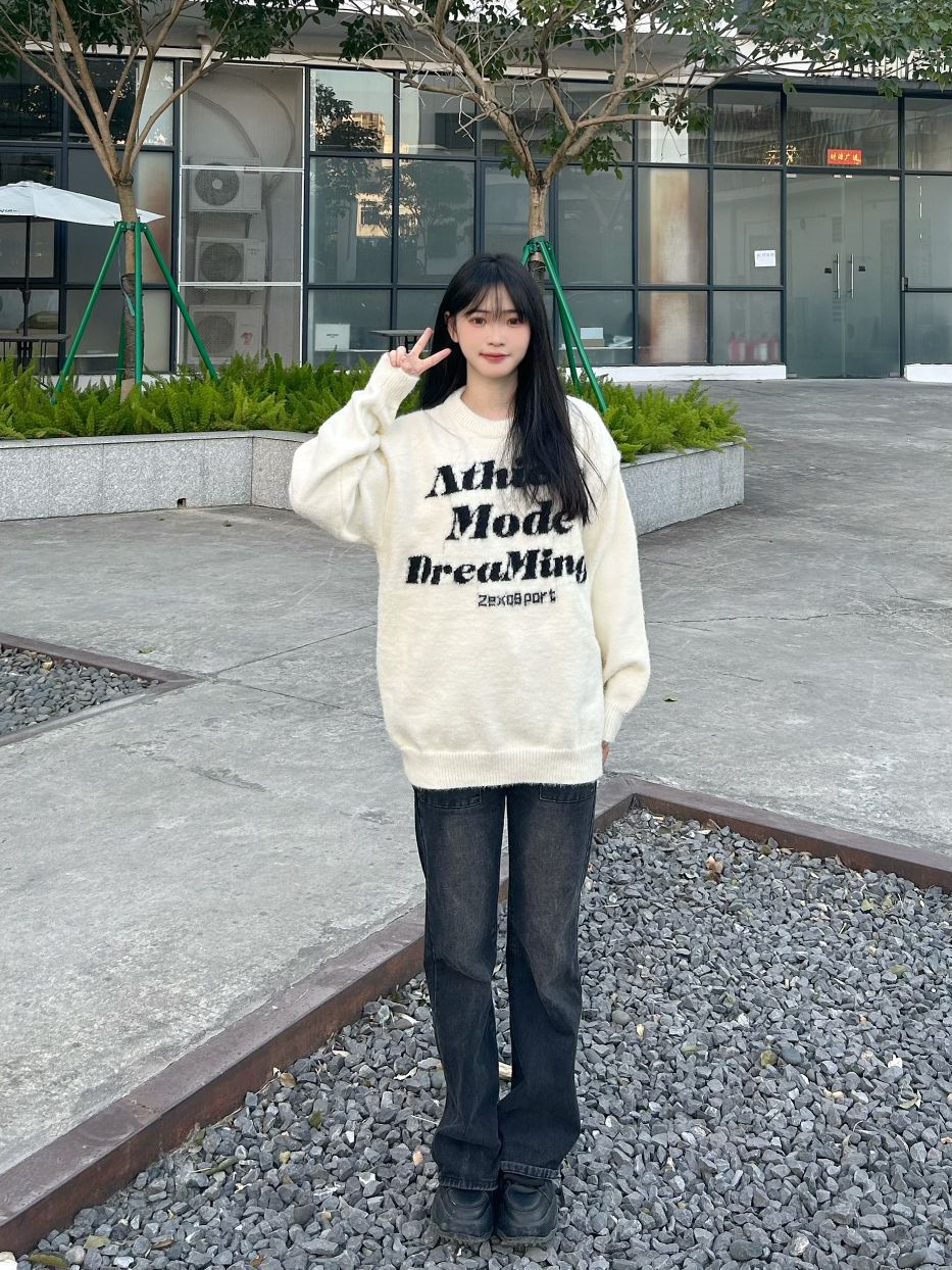 OOTD|女大学生户外保暖毛衣测评穿搭