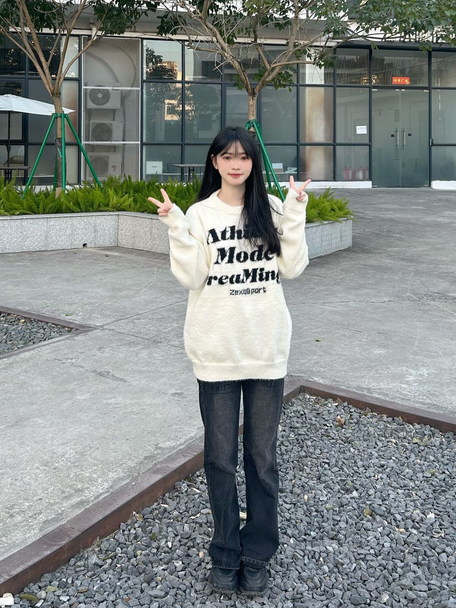 OOTD|女大学生户外保暖毛衣测评穿搭
