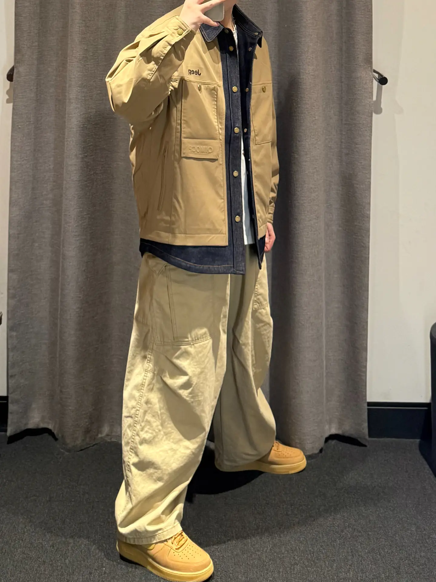 这件美式假两件也太好看了吧