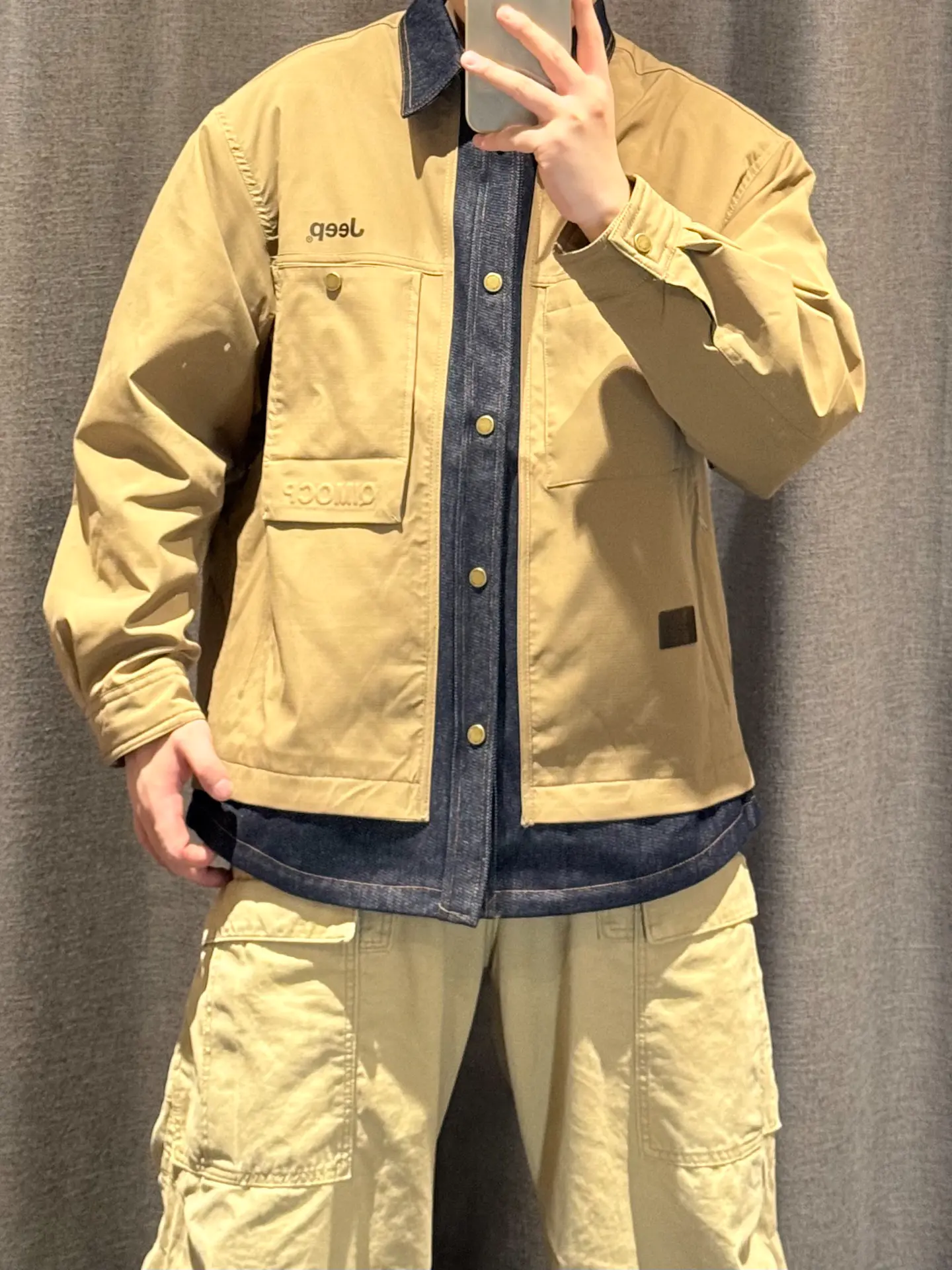 这件美式假两件也太好看了吧