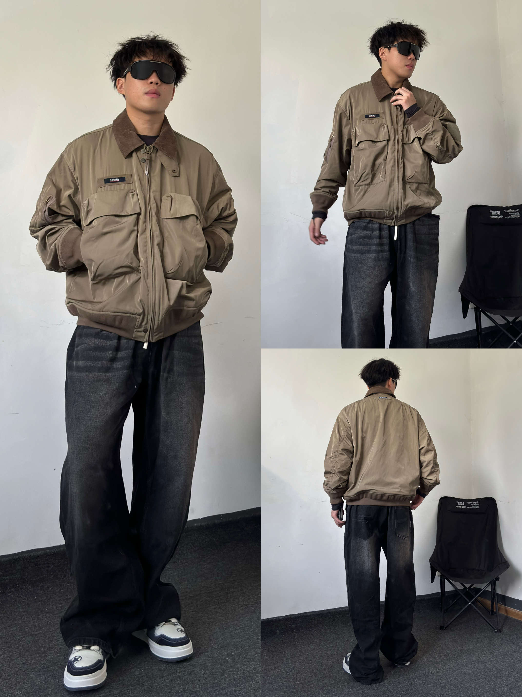 ootd秋冬这一套飞行夹克就够了