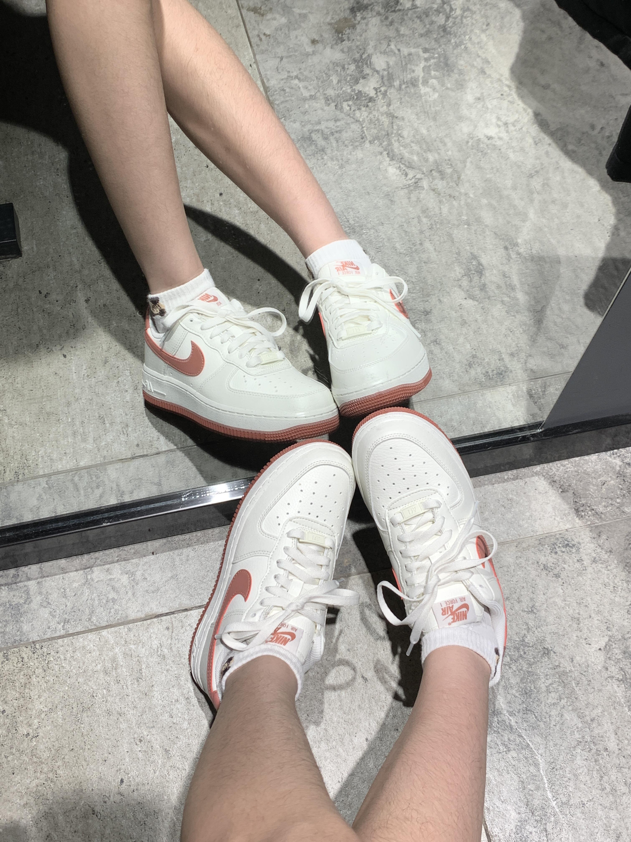 豆沙粉AF1 真的忍不住入手了！