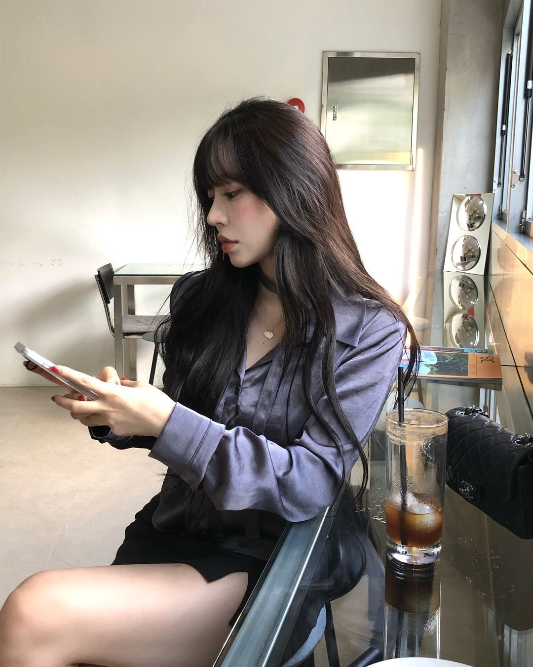 用okcs家的染发膏，染出来的颜色，真的巨好看