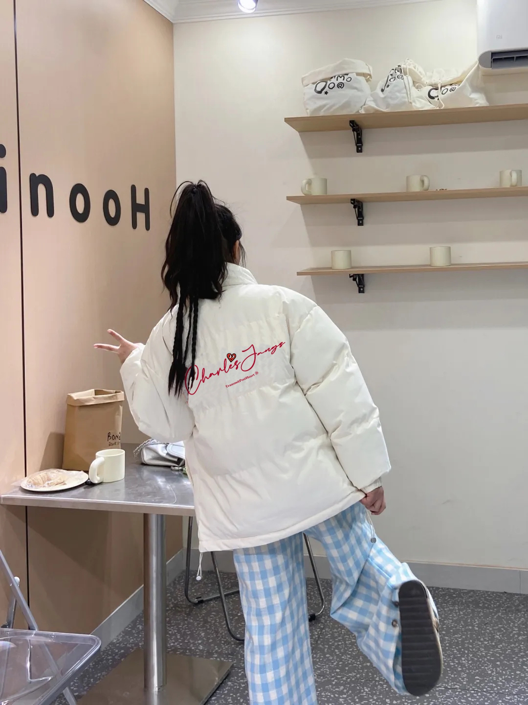 棉服分享|卡其色简约干净很适合秋冬