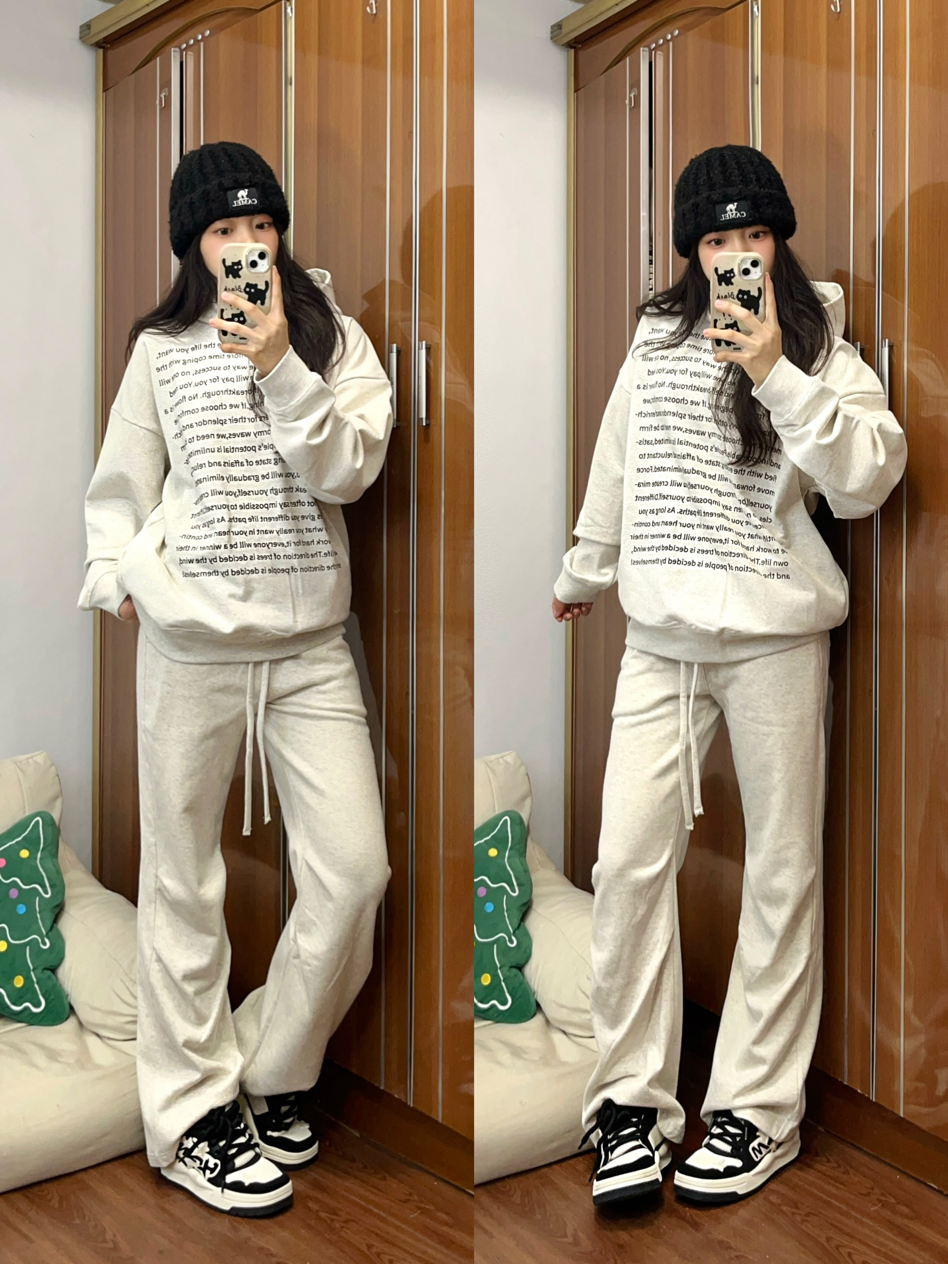 OOTD | 卫衣look*秋冬就要松弛穿衣✔️
