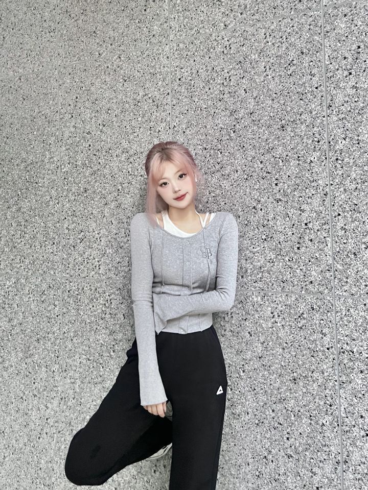 简约美式运动裤🏈低饱和慵懒舒适穿搭