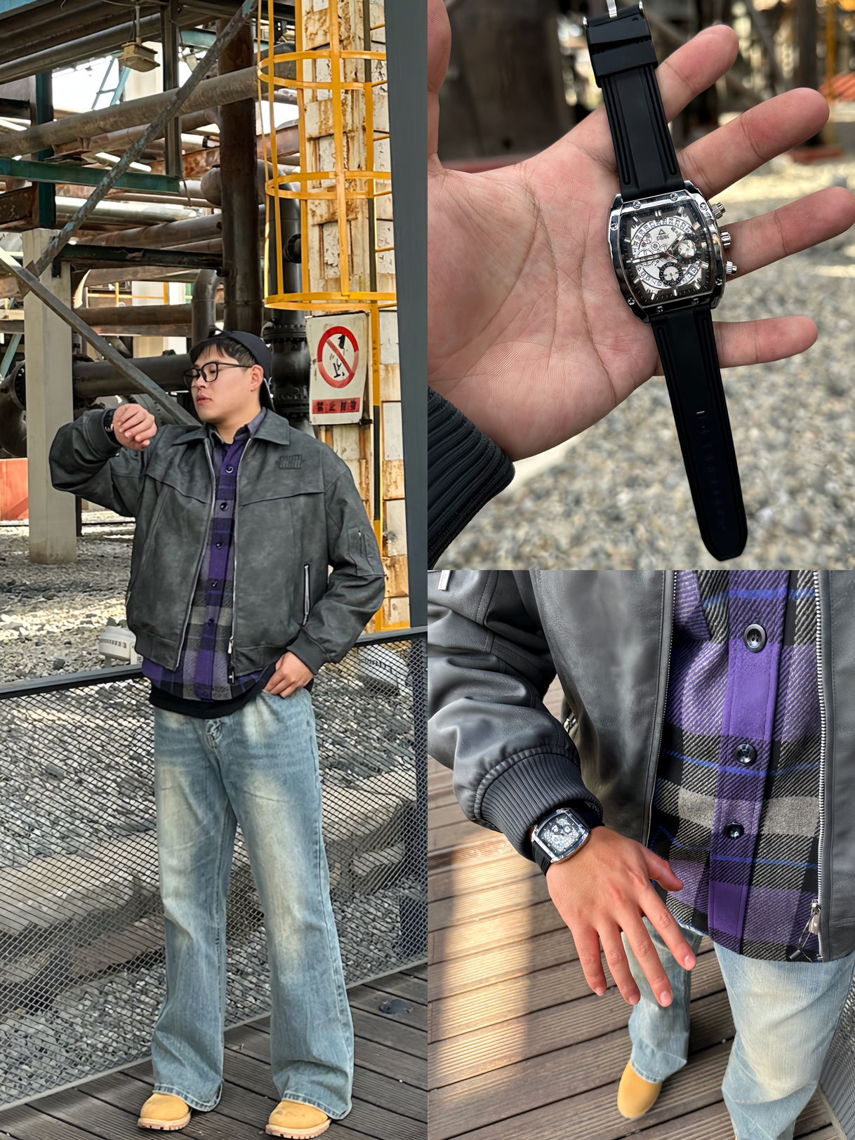 ootd-学生党福音-超酷的机械⚙️手表⌚️‼️