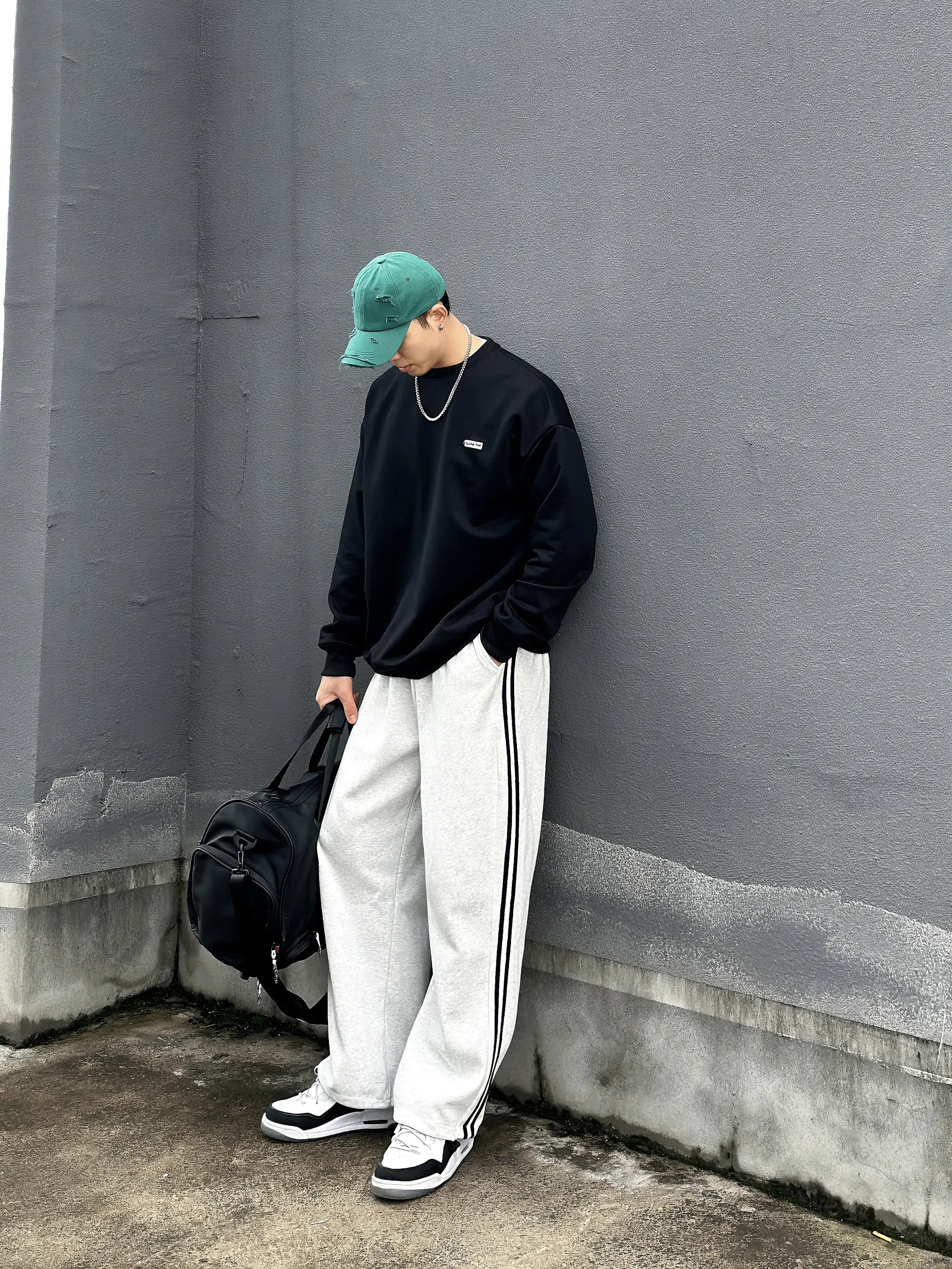 ootd丨黑色长袖T恤自带ins感