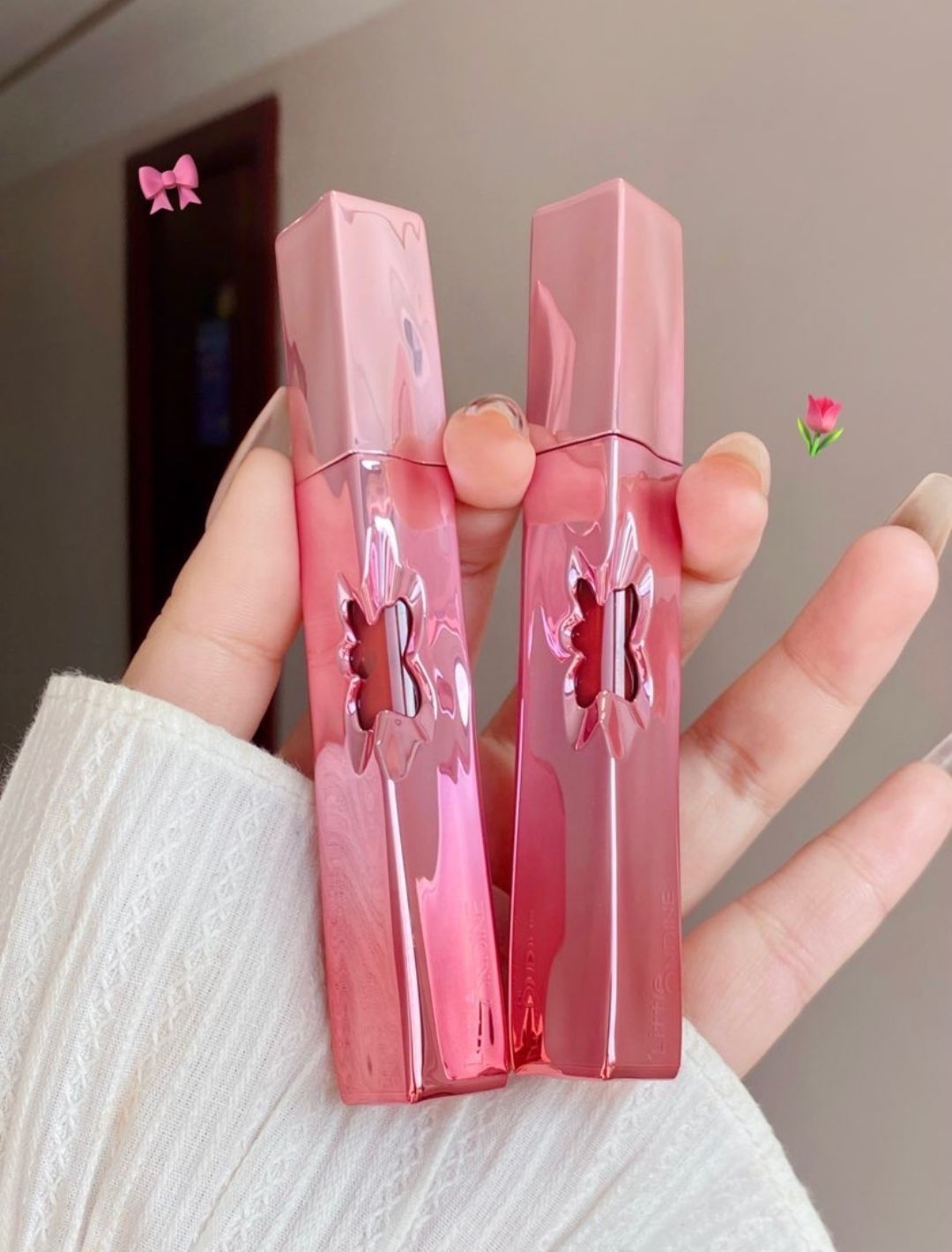 小奥汀你是懂浪漫的!粉色渐变好甜🎀