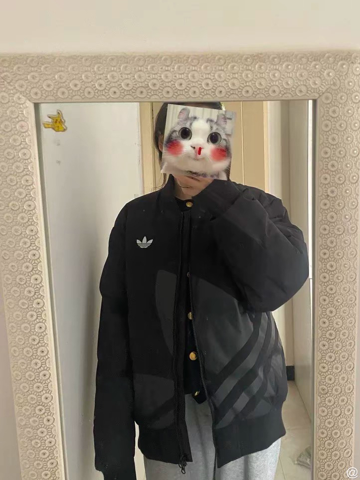 便宜好看的阿迪羽绒服