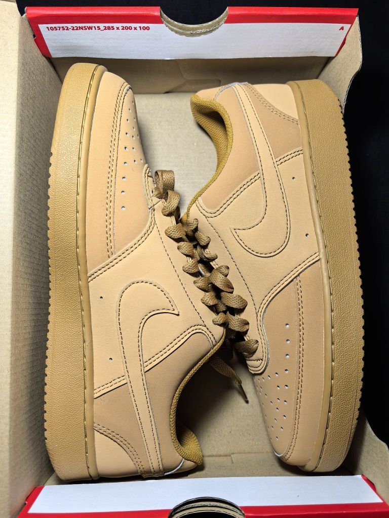 今日份推荐冬季必备时尚板鞋小麦色空军