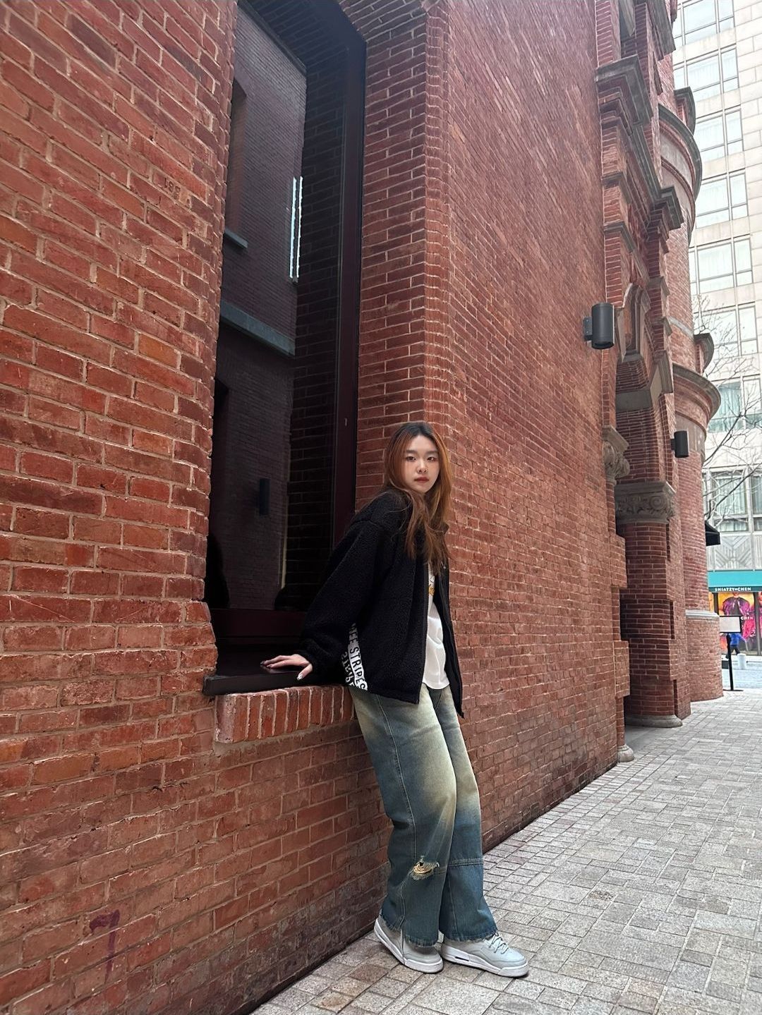 女明星同款羊羔毛夹克你会搭配吗