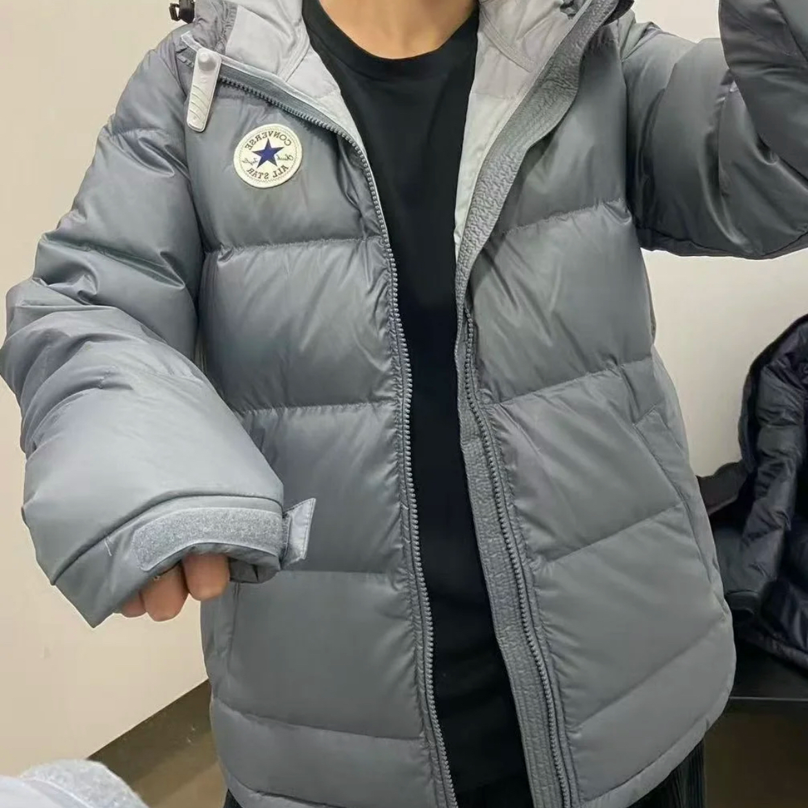 Converse 轻薄保暖的棉服太香了