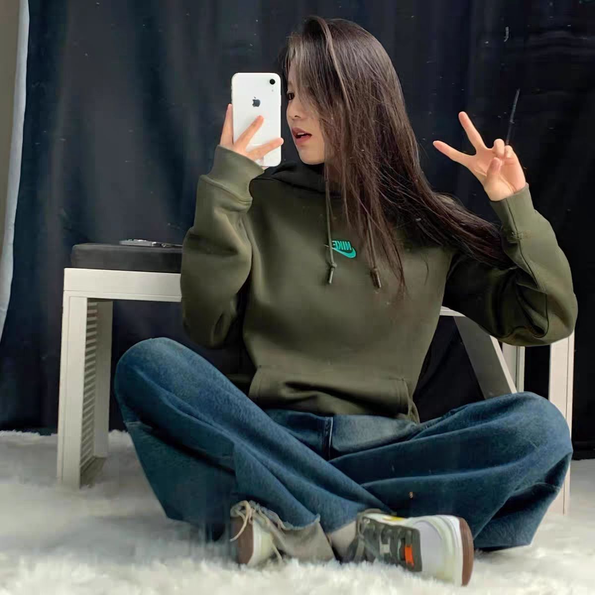 Nike｜🌵军绿色真的超显白
