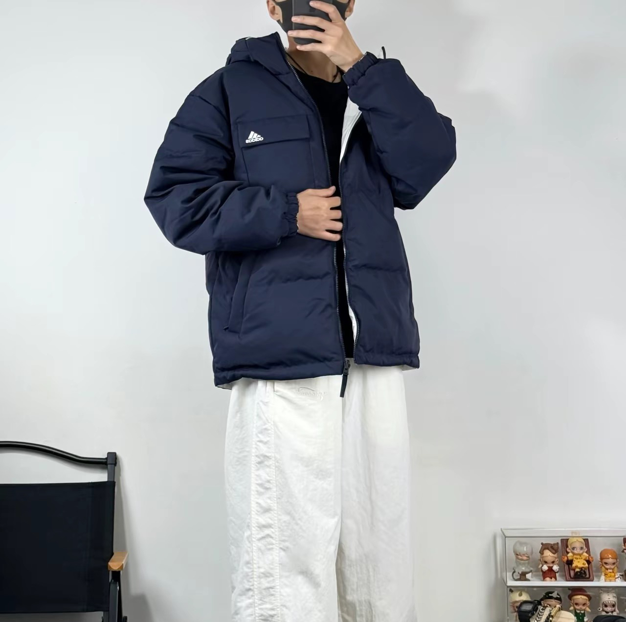 OOTD 三位数的双面穿羽绒服！