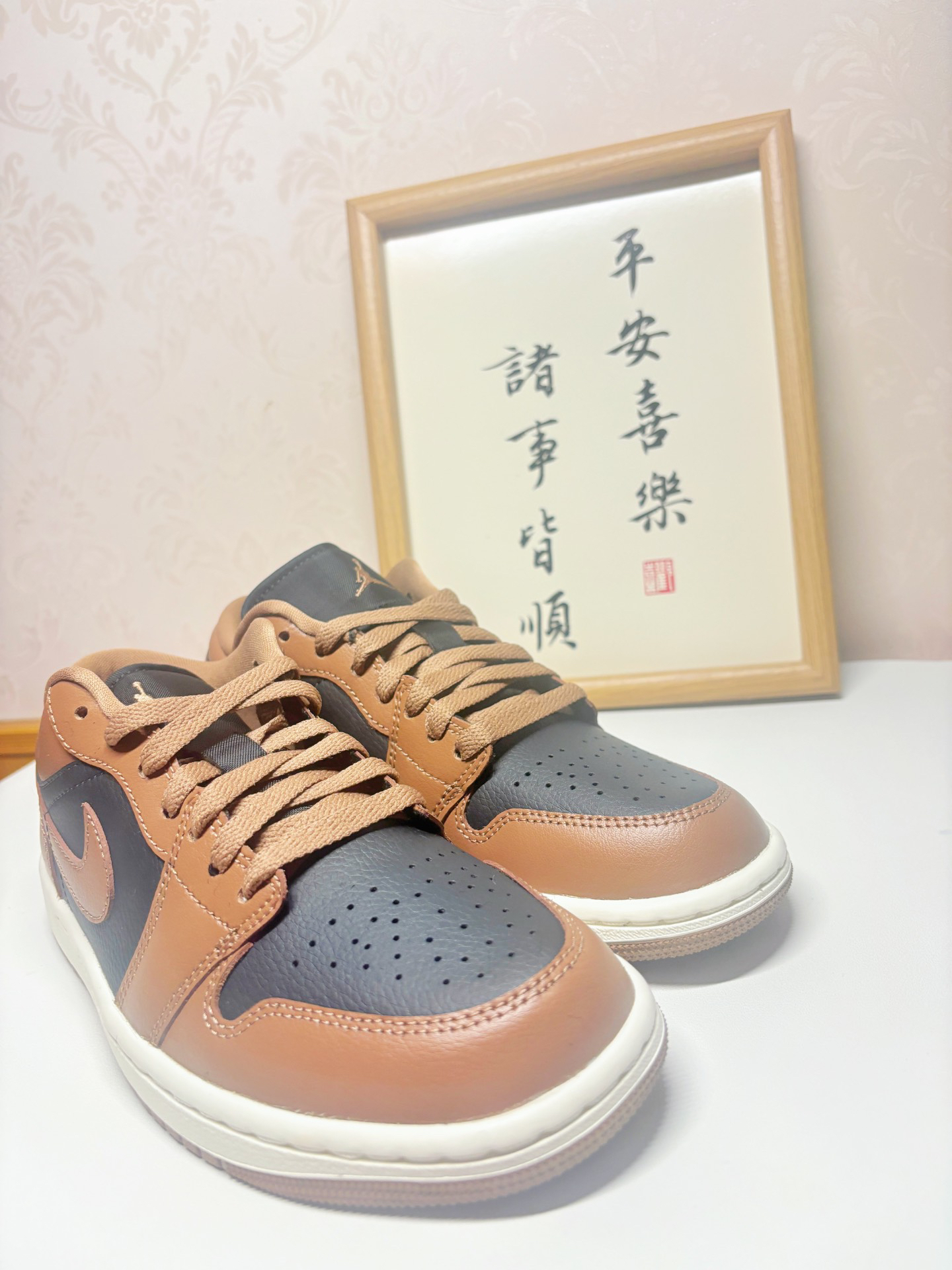 复古氛围感到了❗小麦色复古板鞋