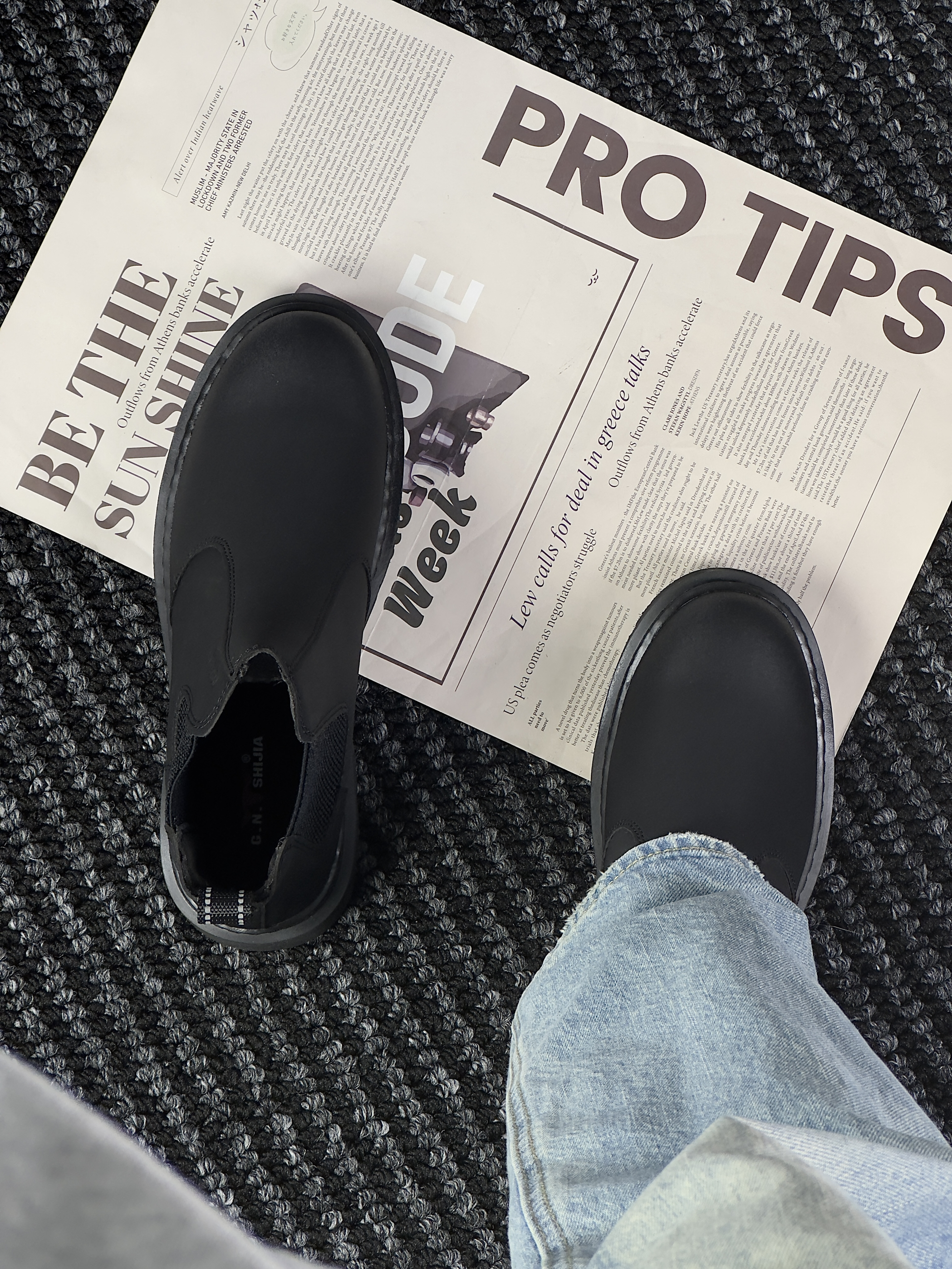 穿上靴子！是我迎接冬天的开始！