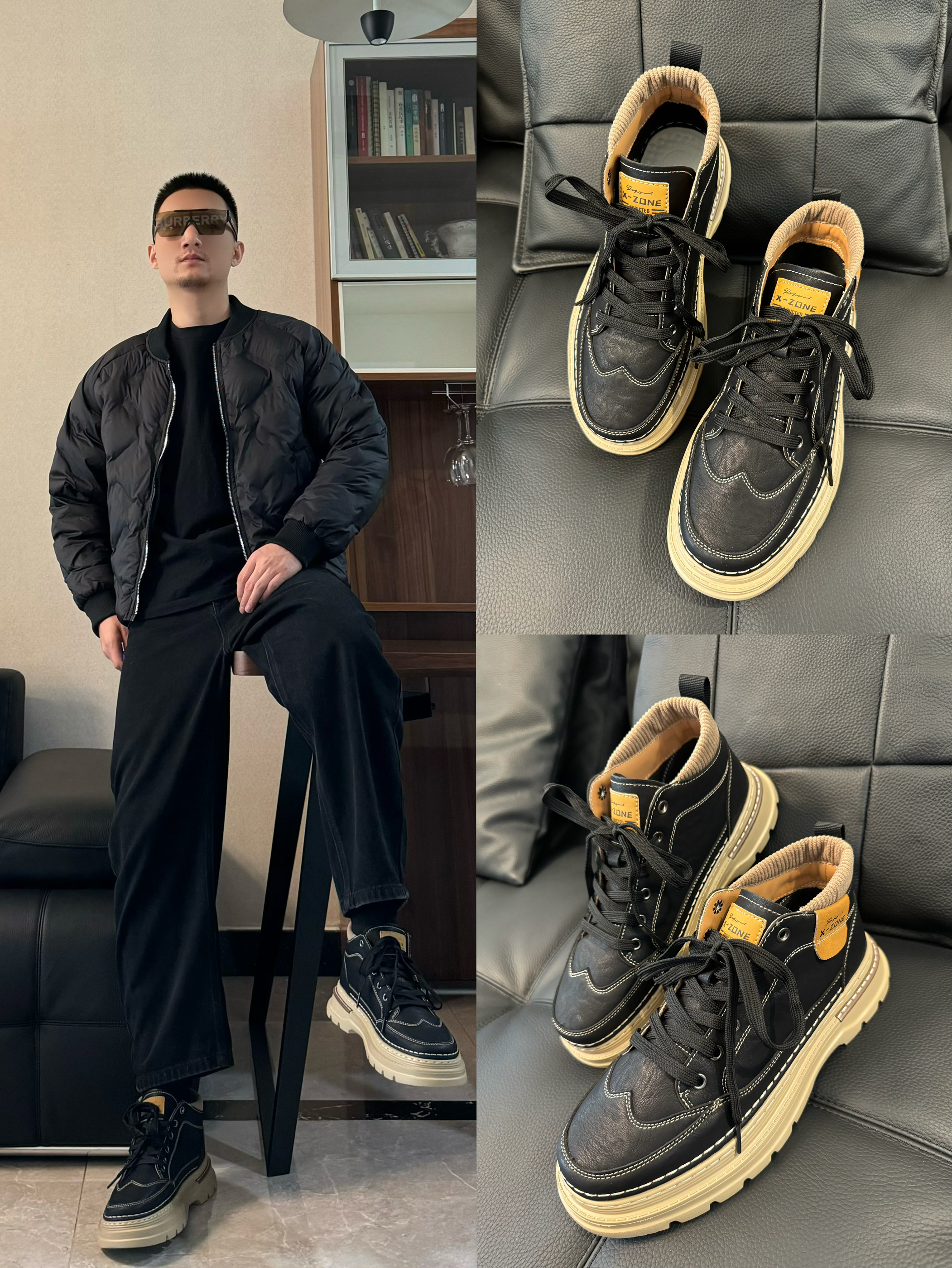 OOTD 黑色系过冬 帅气轻松拿捏