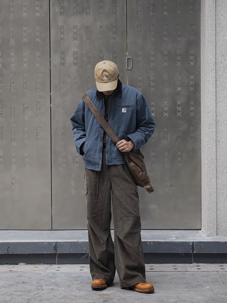 秋冬少不了美式复古Look