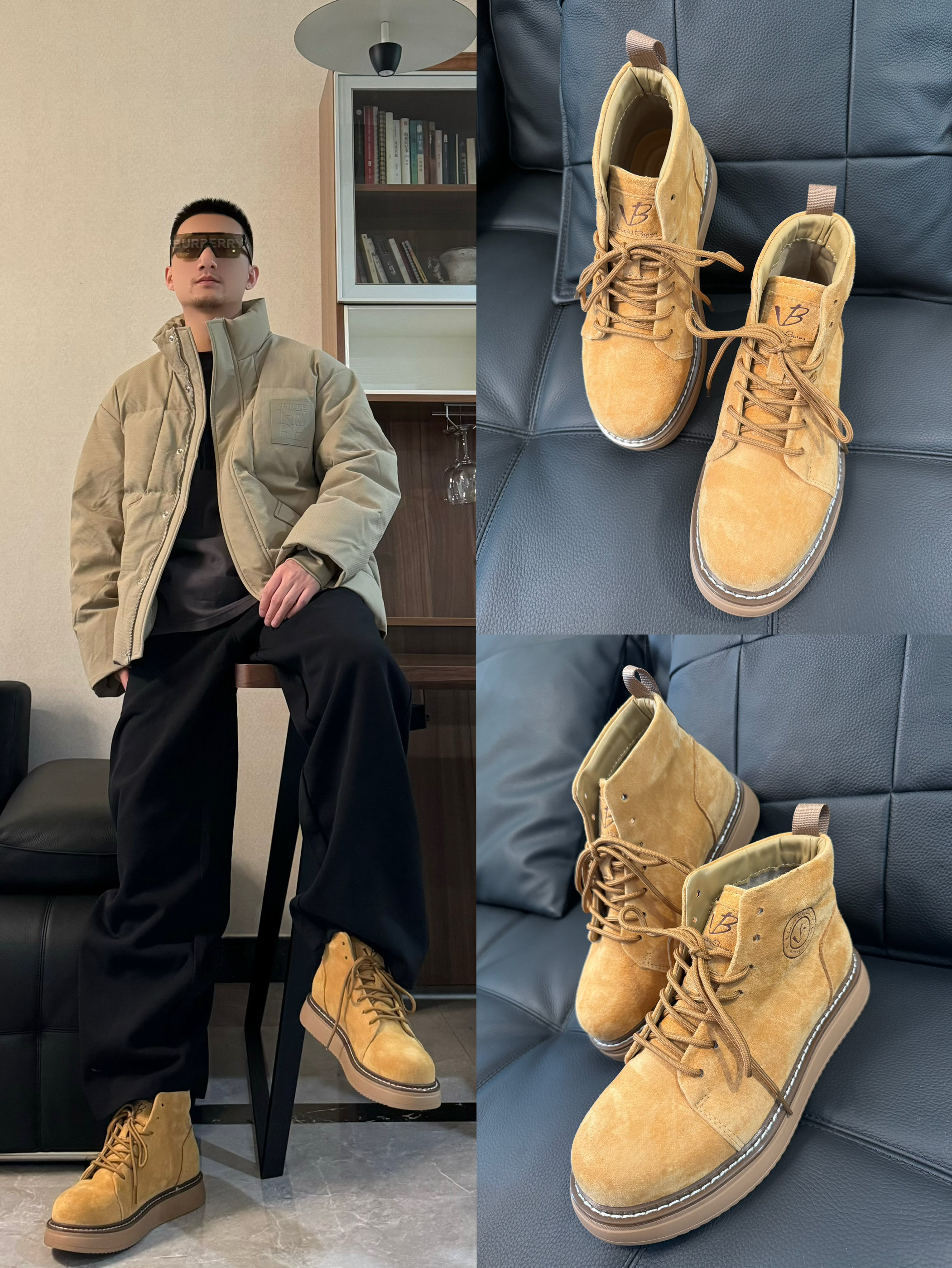 OOTD 黄色的马丁靴才是我的秋冬必杀技！