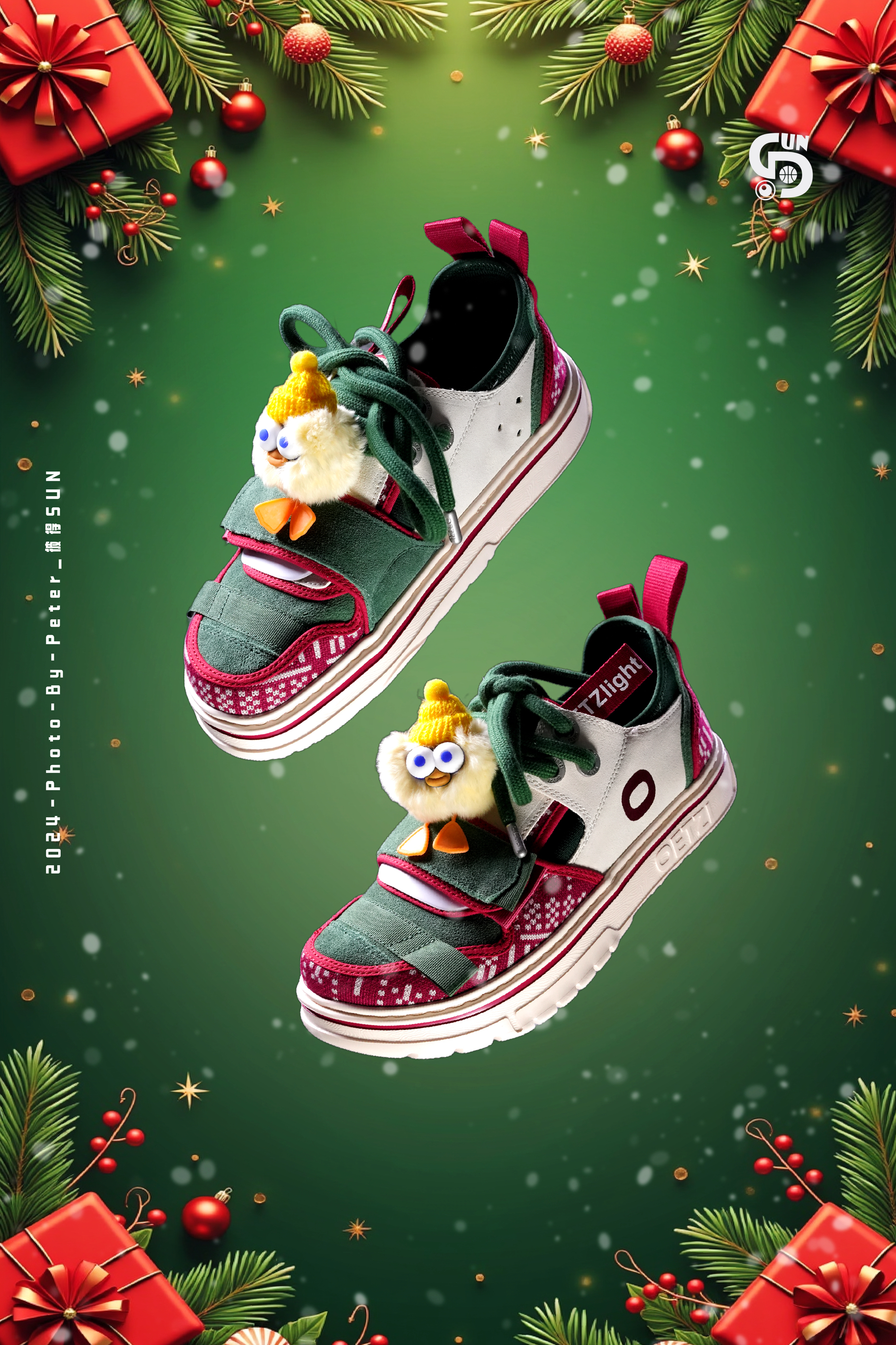 🎄这应该是我最圣诞的鞋了！🧑‍🎄