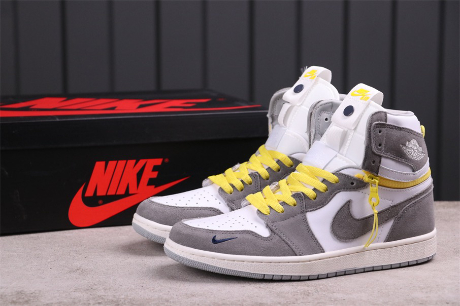 自由切换高低帮的鞋：jordan 1 High Switch Light Smoke Grey