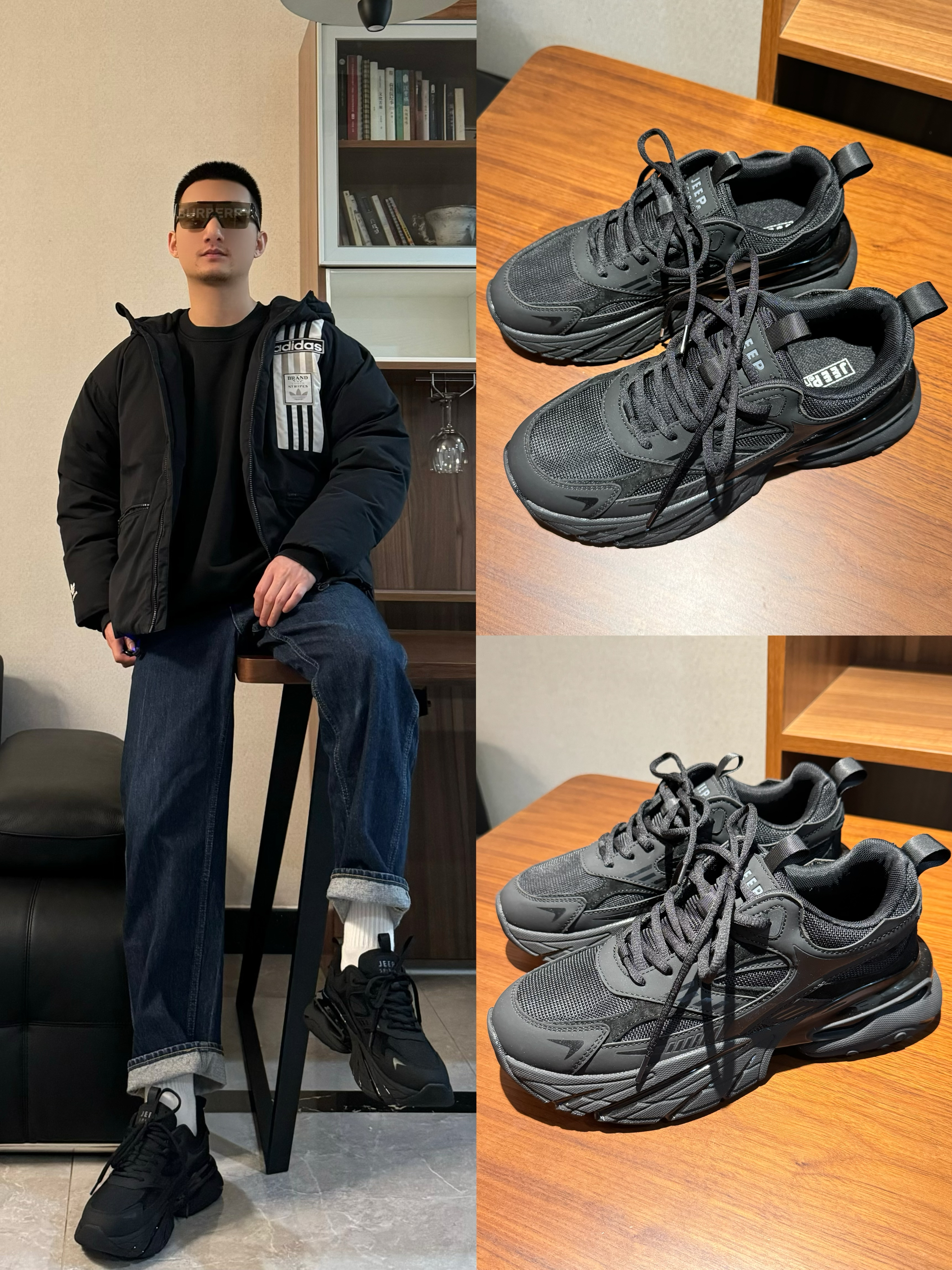 OOTD All black才是我的秋冬时尚搭配 帅气十足！