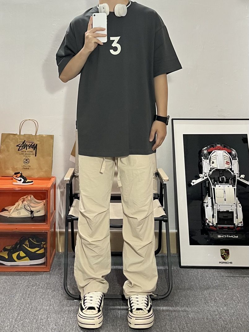 170男生穿搭｜夏季街头感这样穿好酷