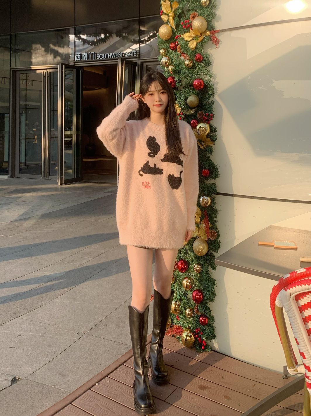 OOTD|圣诞🎄慵懒风毛衣穿搭