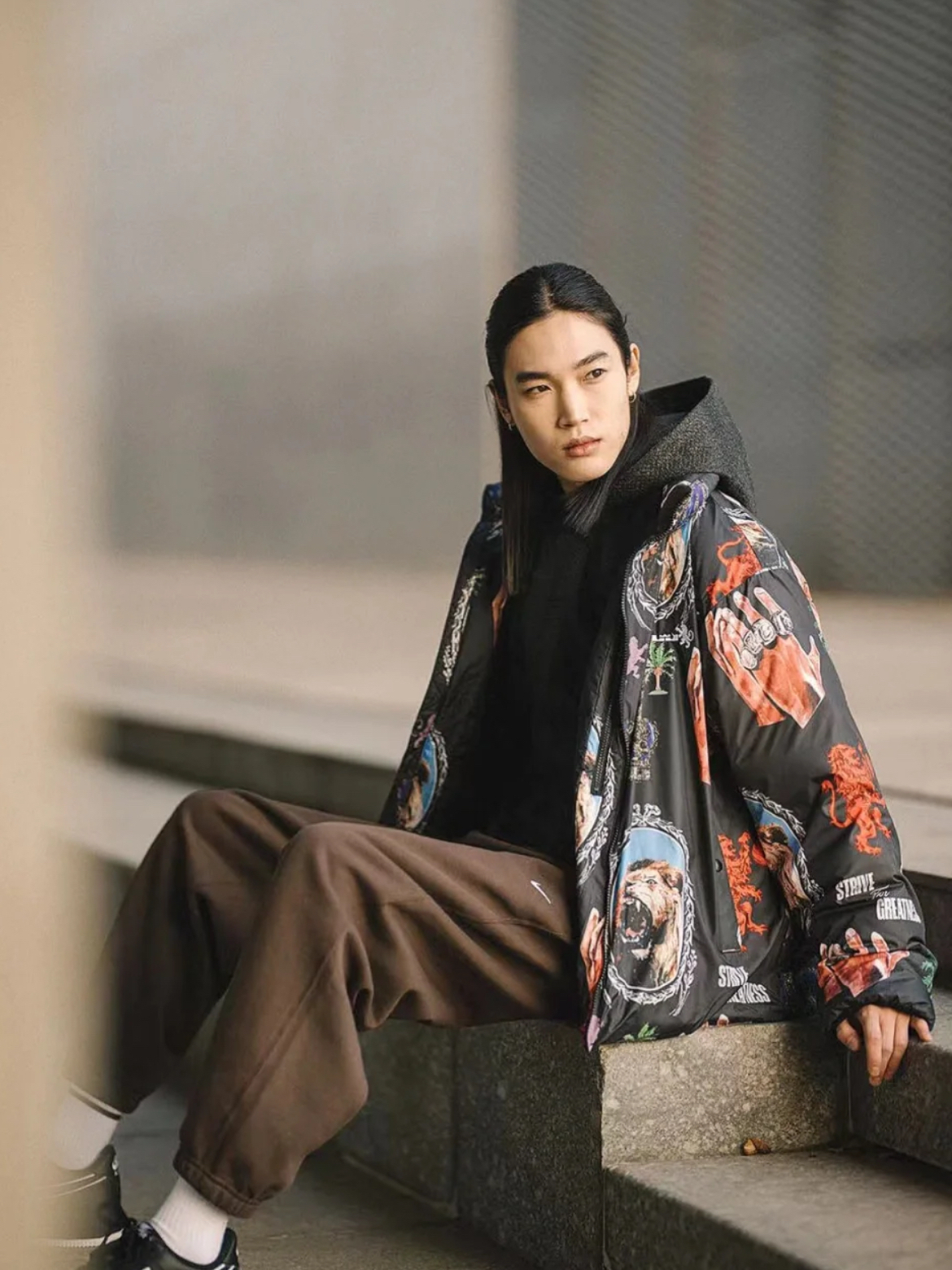 Nike 时尚印花羽绒服果然不一般
