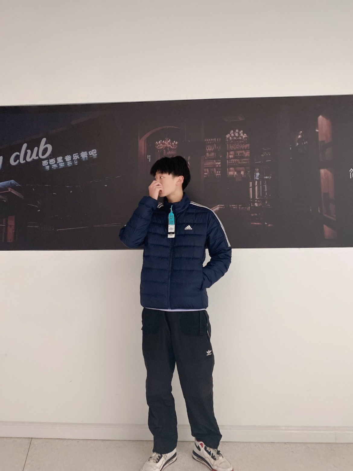 adidas 适合亚洲人的保暖羽绒服