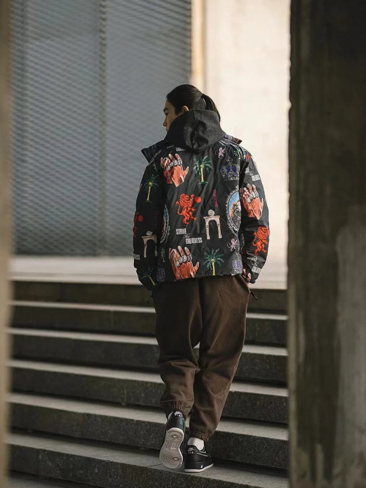 Nike 时尚印花羽绒服果然不一般