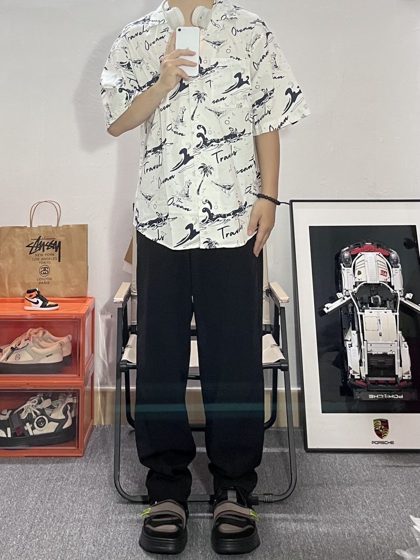 170男生穿搭｜夏季夏威夷🏖️沙滩风