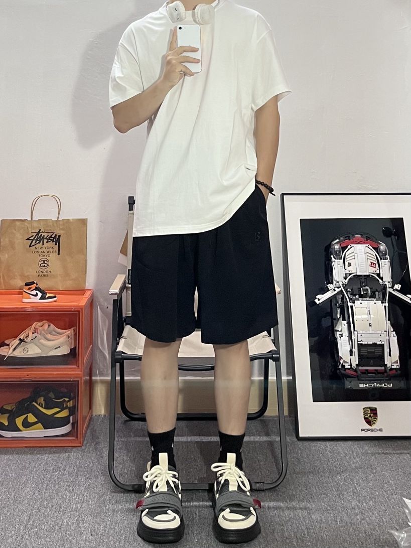 170男生穿搭｜专属夏季的黑白风少年感⚫