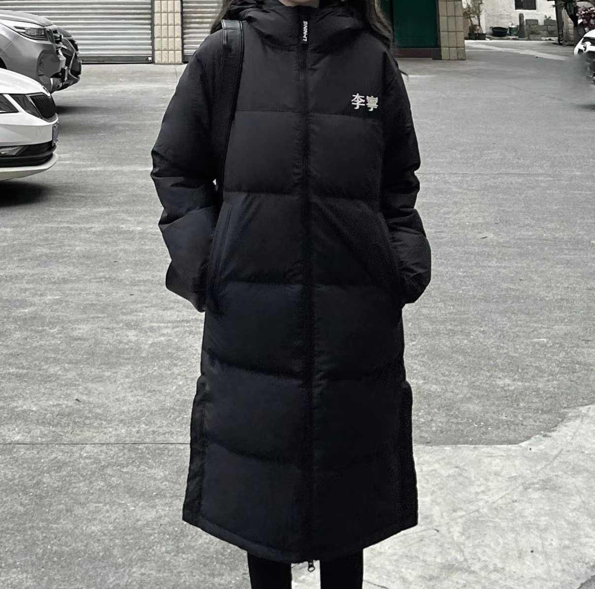 165 95 啊啊啊冬天保暖还得是长款羽绒服！！！