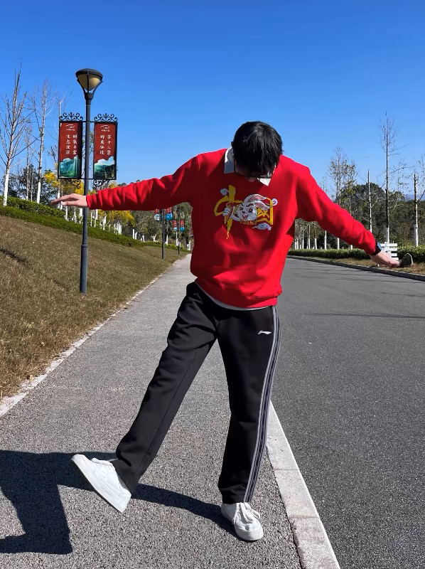 Li Ning 质量值得点赞的休闲长裤