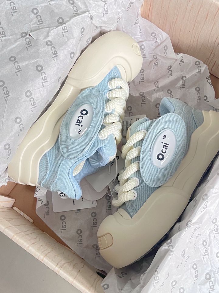 Ocai海盐蓝！胖嘟嘟的👟好可爱啊啊啊