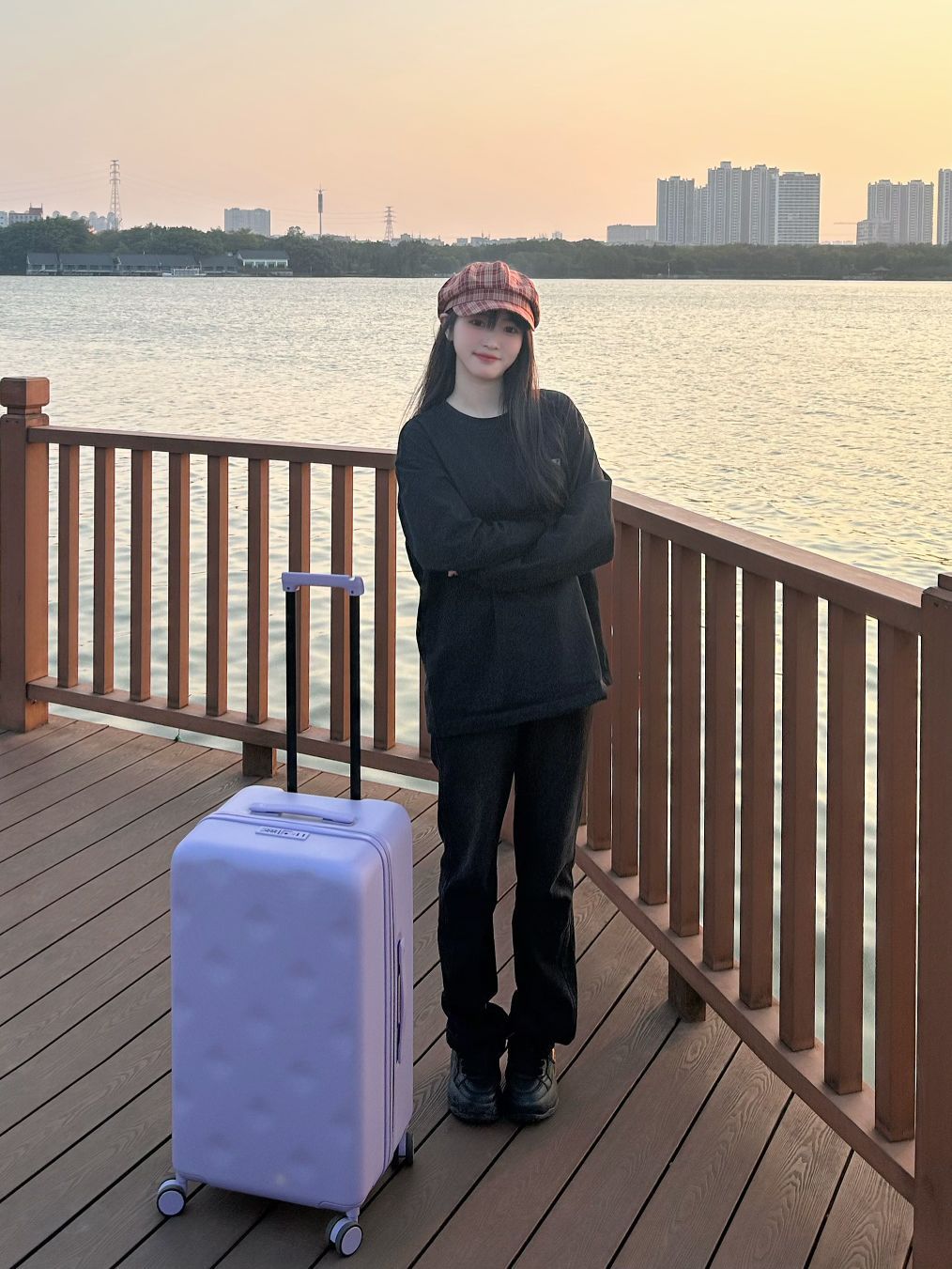 OOTD|广州白云湖旅游穿搭