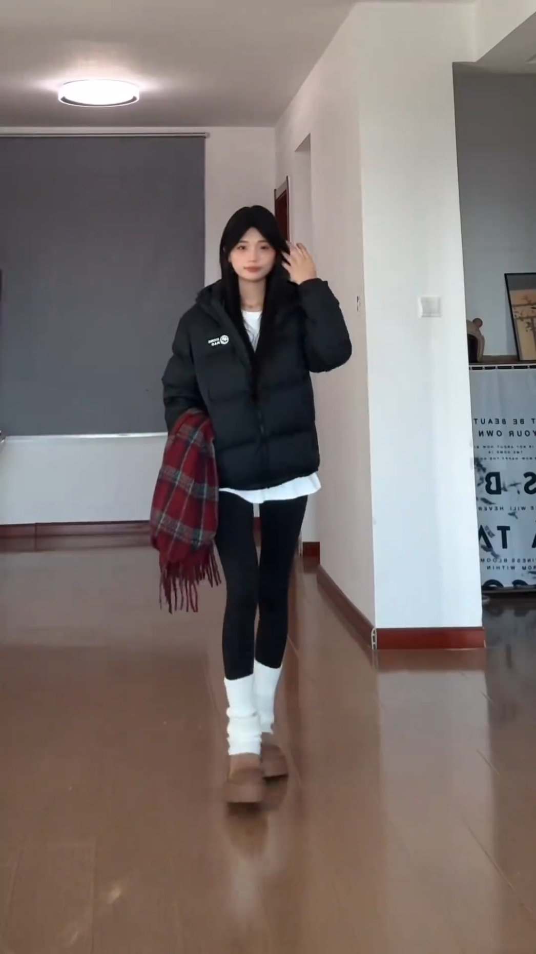 分享今日份羽绒服穿搭