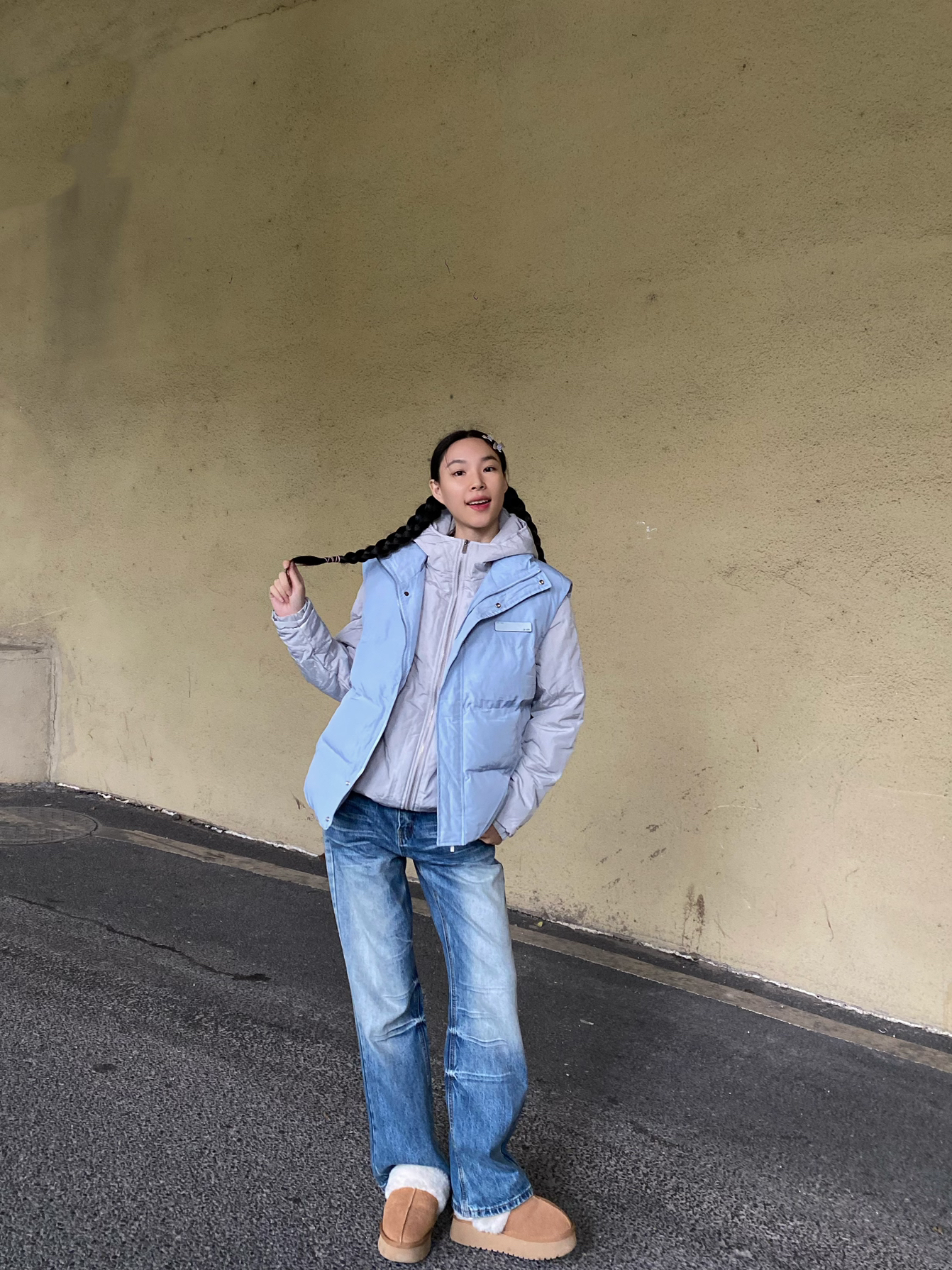 冬天穿可爱一点不犯法吧👻
