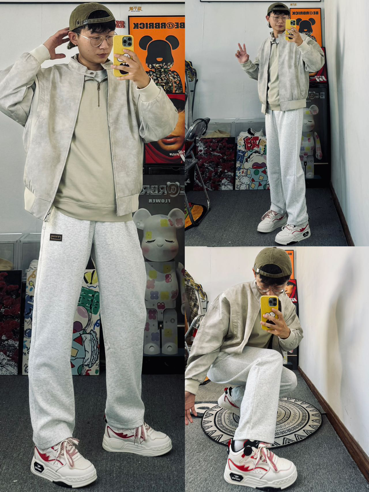 OOTD｜浅色系搭配looklook