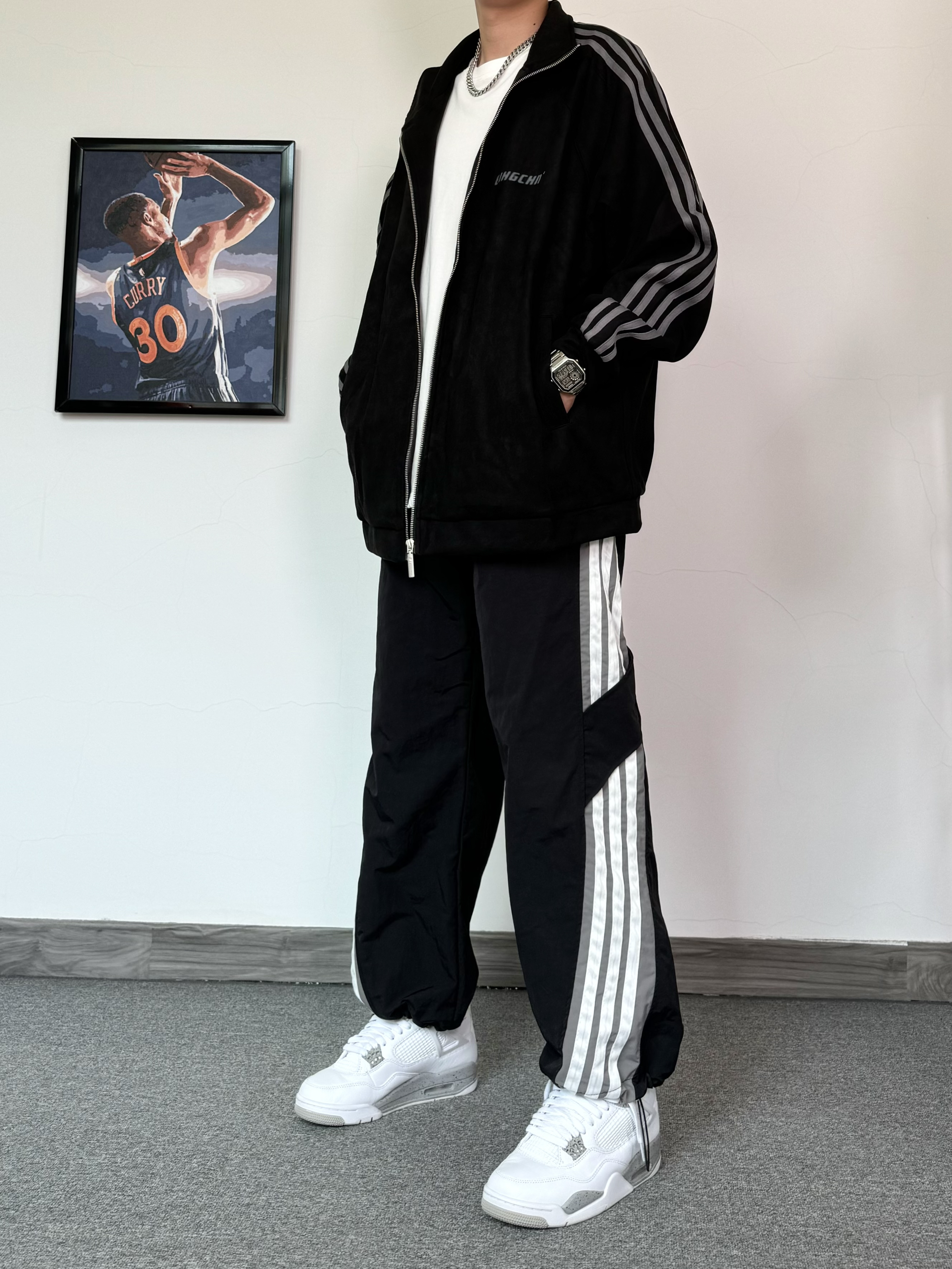 宽松休闲穿搭拿捏慵懒感～