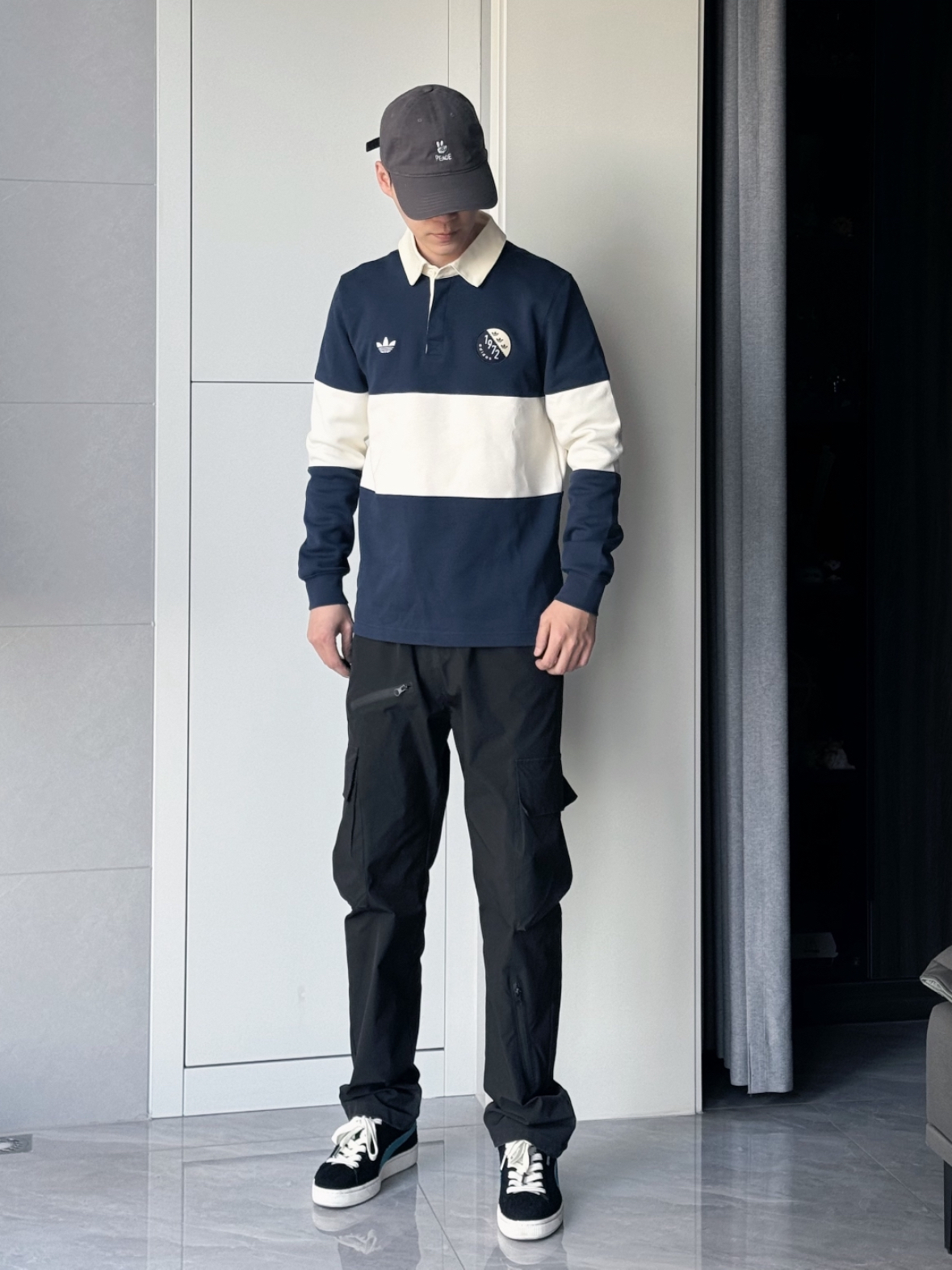 Adidas 最帅的条纹polo 不夸张吧 ⁉️