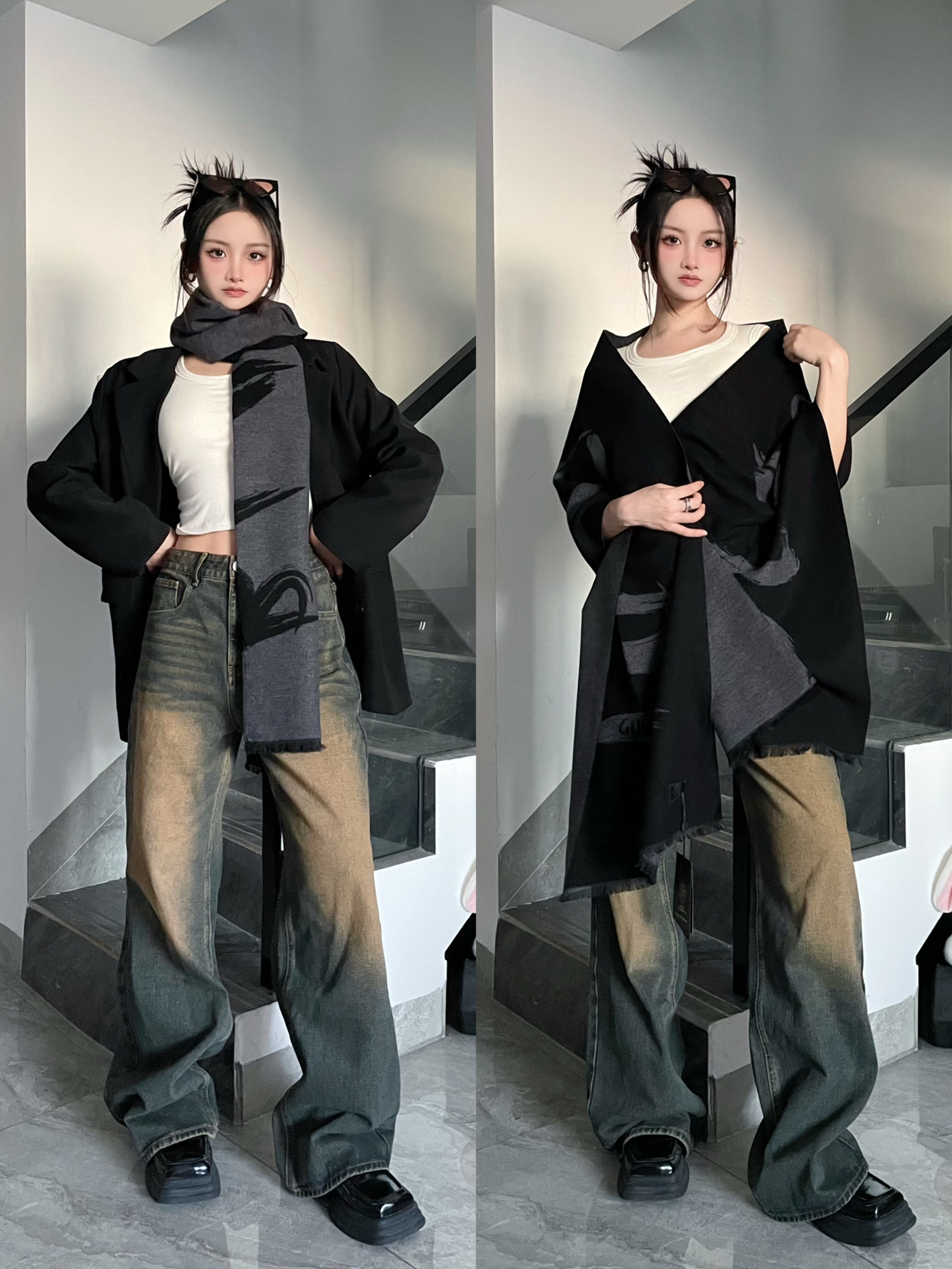 “幂式”穿搭我悟了🐺街头辣辣拽婕上线❗️