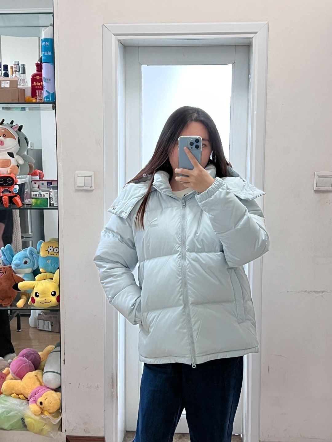 超保暖清新冬季羽绒服