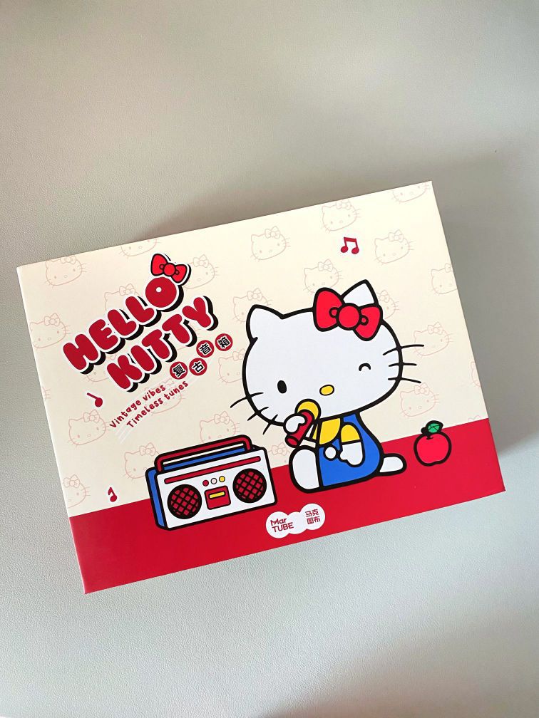 Omg!生日收到这个kitty礼盒尊嘟会
敲开心