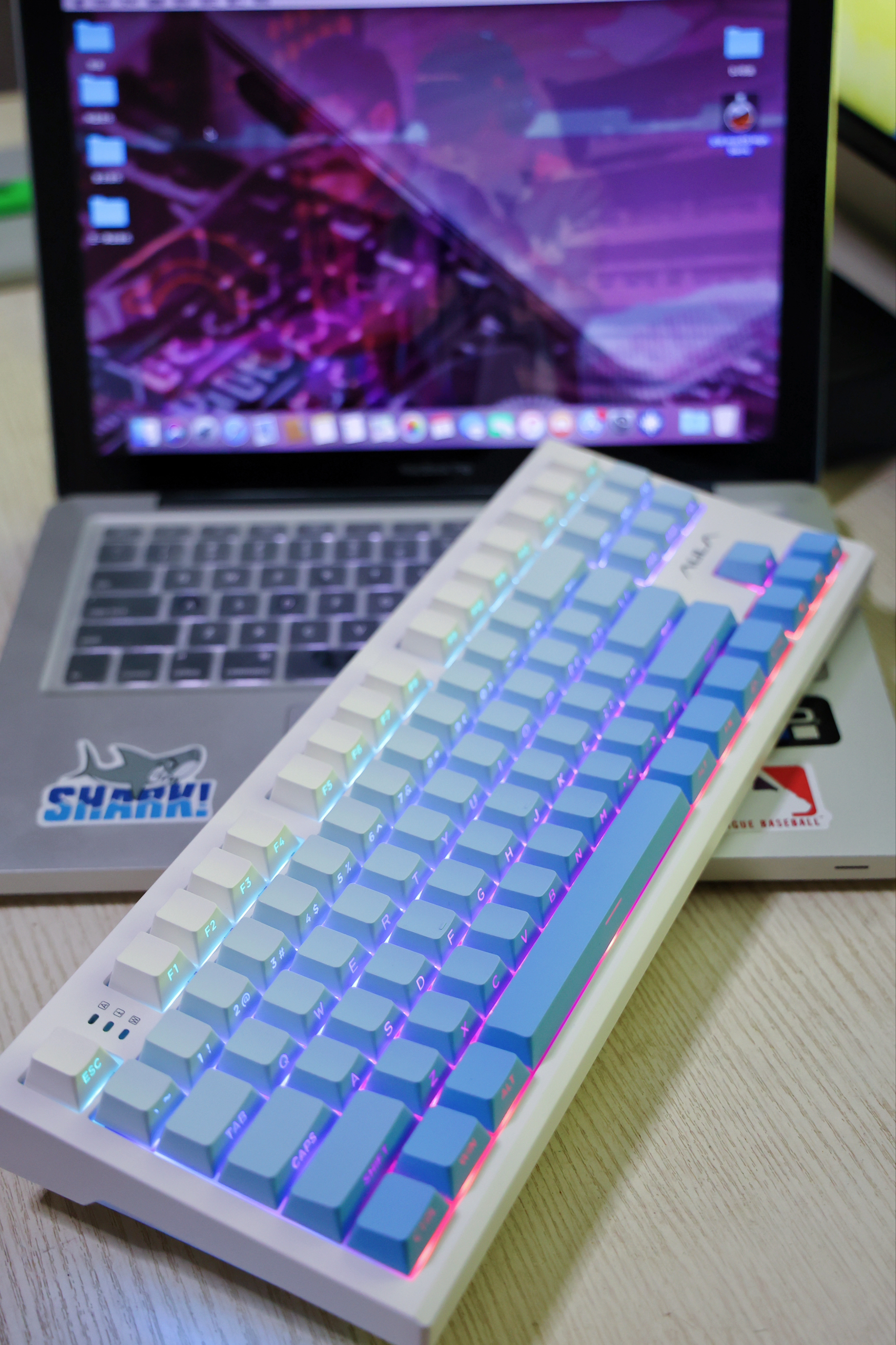 狼蛛S87机械键盘！使用感受分享