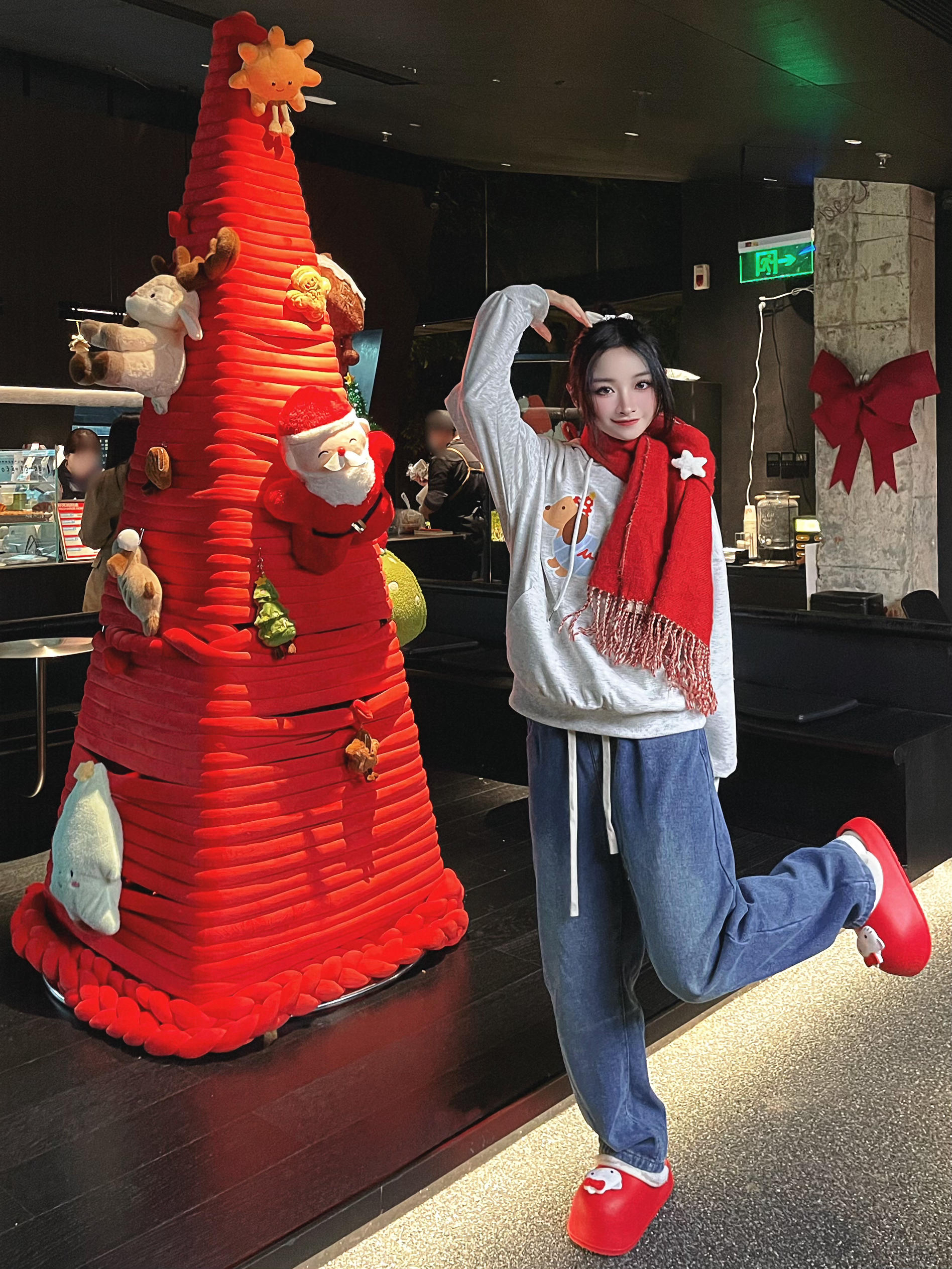 过节氛围感穿搭🧑‍🎄enfp快乐小狗过圣诞噜！