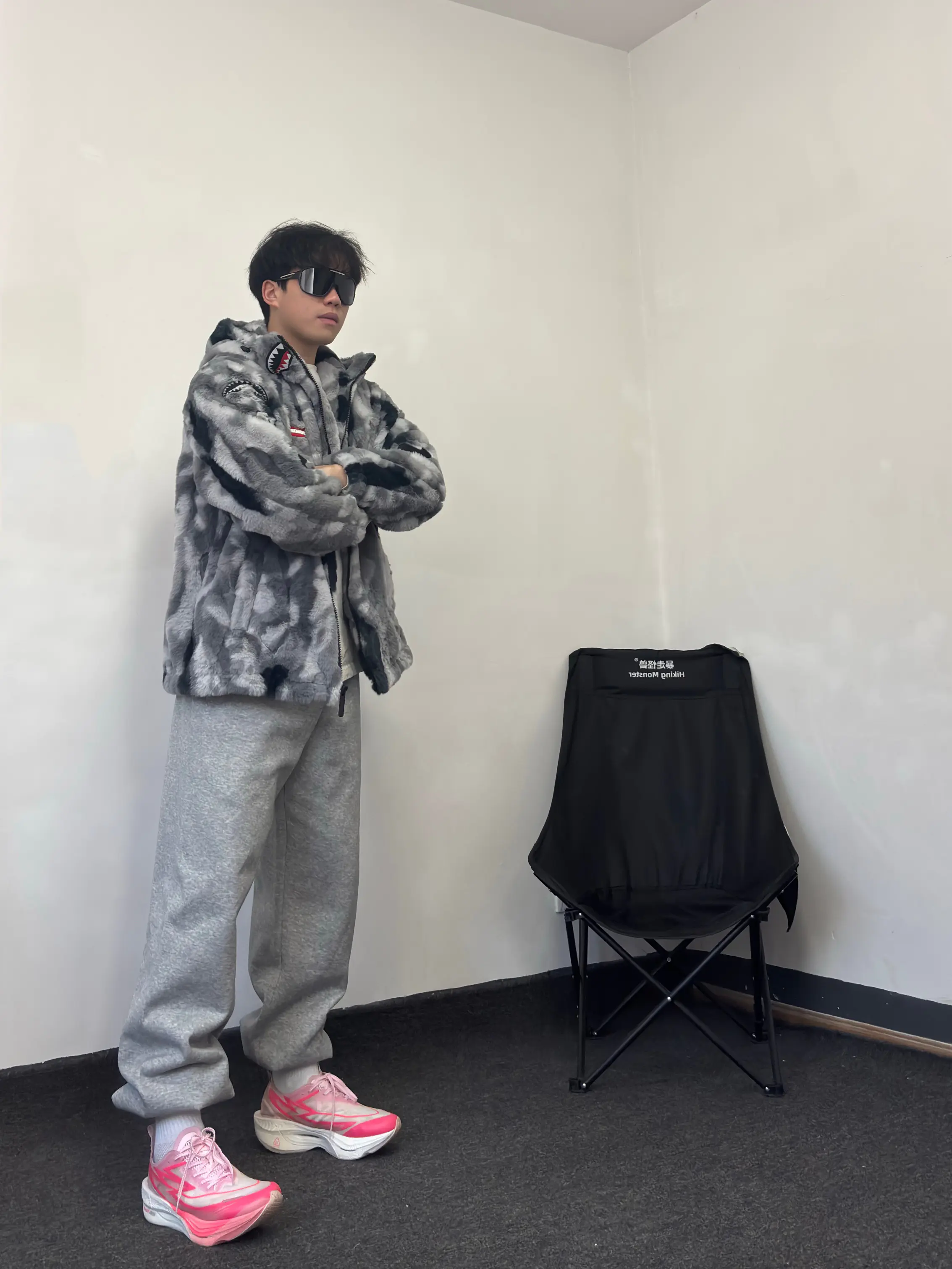 ootd/冬天鲨鱼🦈不怕冷是有原因的‼️